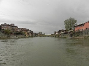 A View of River Jhelum in Srinagar 