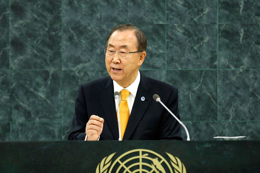 Ban Ki Moon Move Beyond Ritualistic Statements.